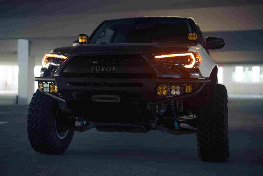 Morimoto Toyota 4Runner (1420) XB Amber LED Headlights HR LF531.2A